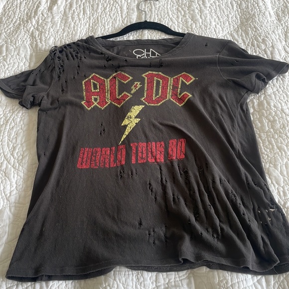 Revolve Chaser AC/DC world tour band tee - Picture 5 of 8